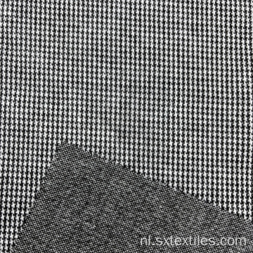 Polyester spandex dubbel gebreide jacquard stof